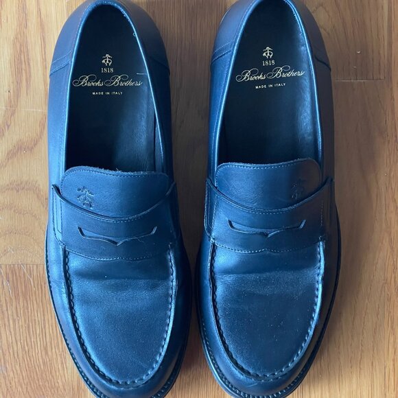 Brooks Brothers leather penny loafers 8.5 - Picture 6 of 6